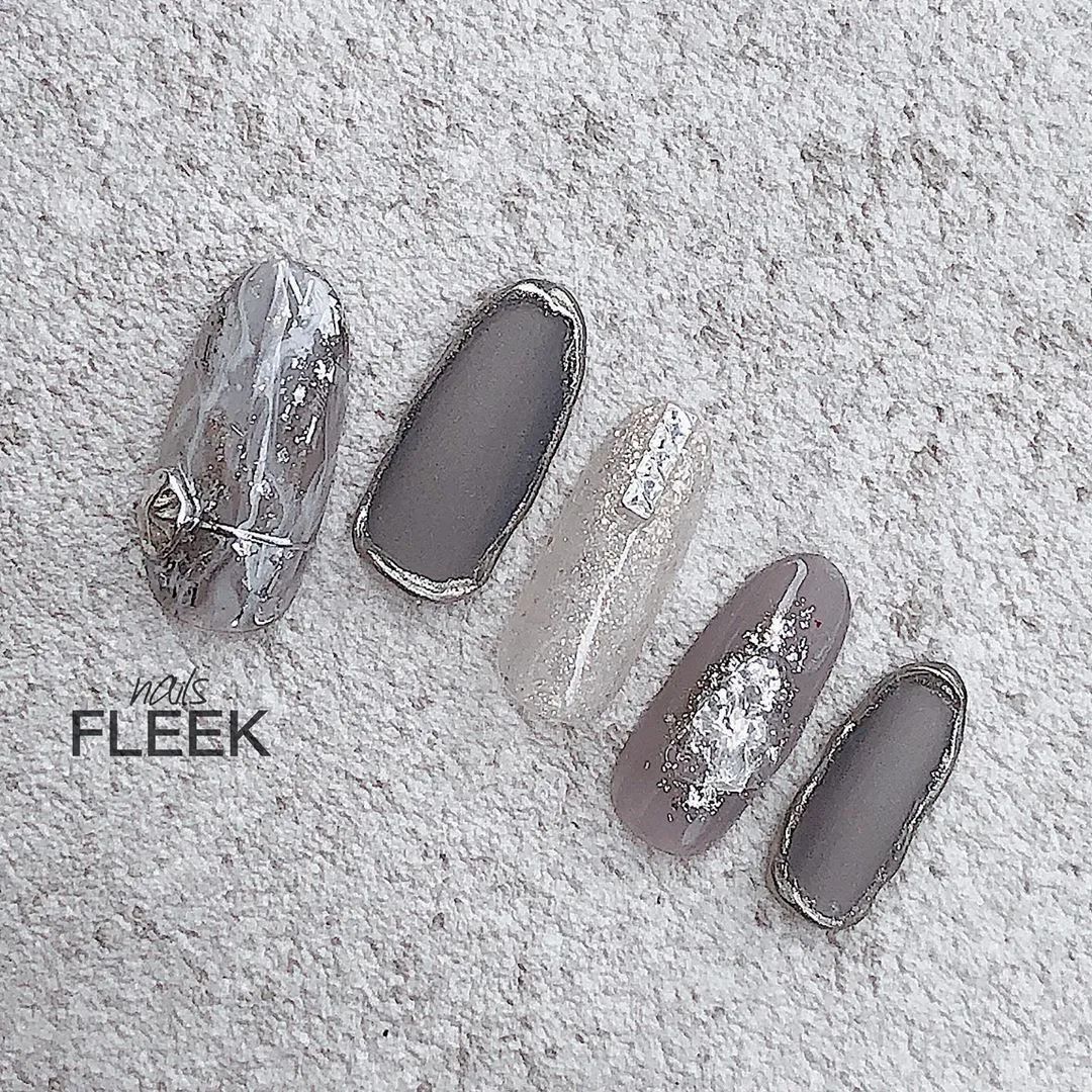 2020高级感涩味美甲，看看你就爱了