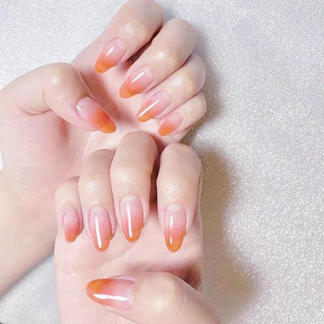 这些渐变美甲太适合夏天了