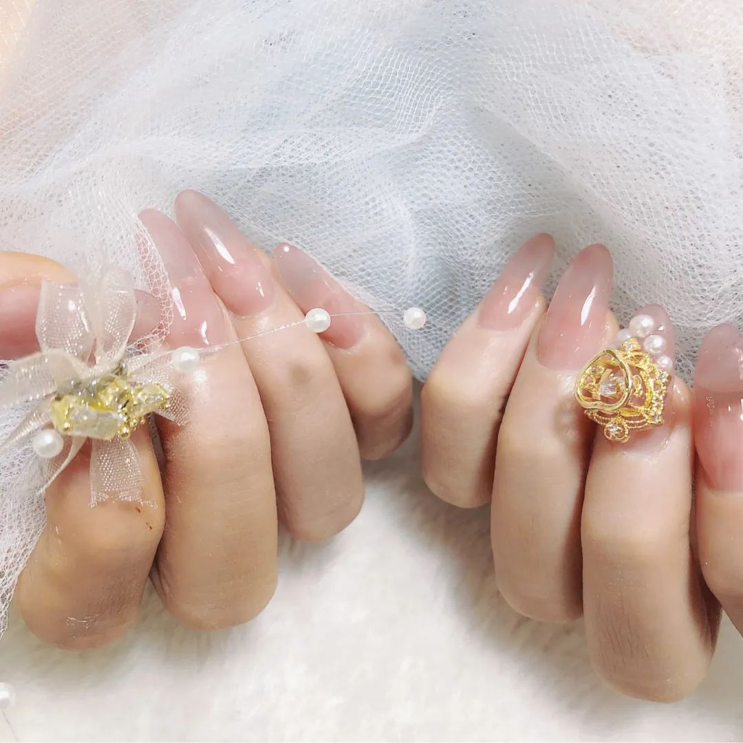 网红轻奢风美甲，自带壕气的高级美