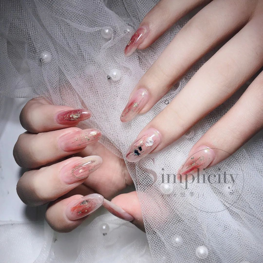 椭圆形指甲最适合的美甲款式！