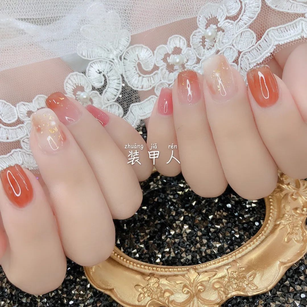 百看不厌的美甲，果然还是晕染啊！