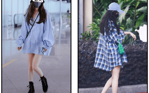 不得不说杨幂带火的 “ 不穿裤子风 ”是真的好看