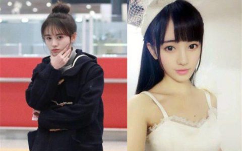 鞠婧祎机场素颜粉丝傻眼，丸子头也无法挽救老态脸