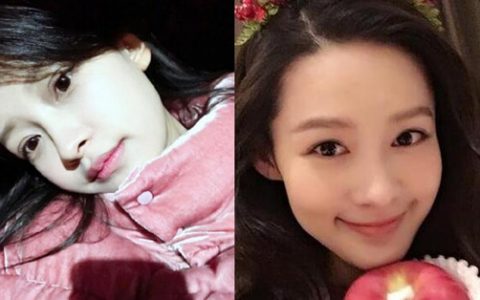 孙怡素颜似李沁，娱乐圈撞脸女星皮肤大PK