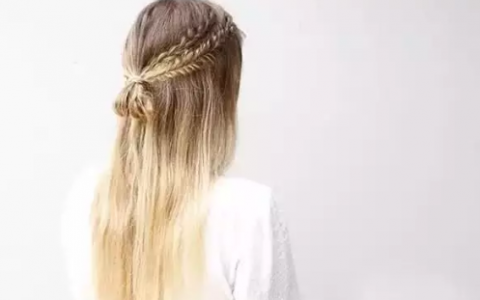 如何扎鱼骨辫，教你公主鱼骨辫编法