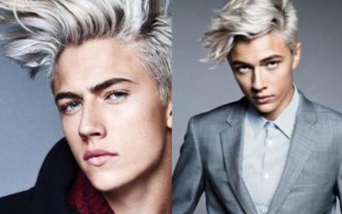 【图】吴亦凡白色头发图片，带你了解明星的另类审美