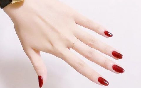 永不过时的极简纯色甲 好看又大气