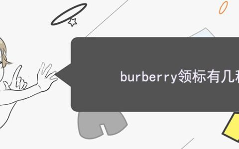 burberry领标有几种