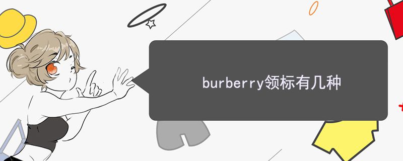 burberry领标有几种