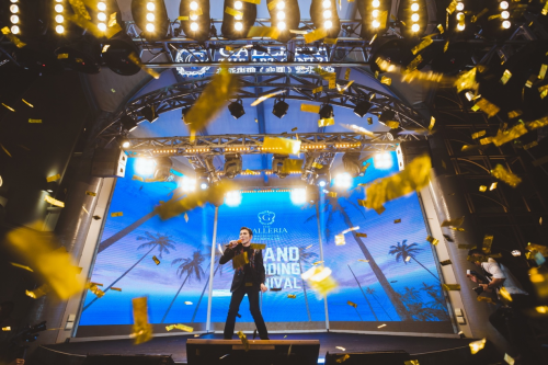 630萧敬腾海岛婚礼节暨格乐利雅陆家嘴店盛大开业