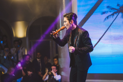 630萧敬腾海岛婚礼节暨格乐利雅陆家嘴店盛大开业