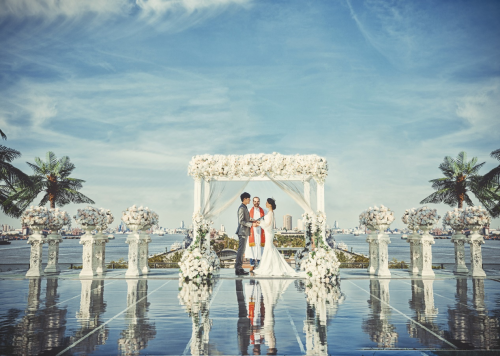 630萧敬腾海岛婚礼节暨格乐利雅陆家嘴店盛大开业