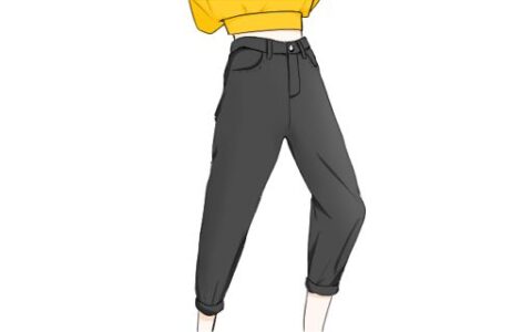 老爹裤流行吗 如何搭配上衣