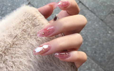 超适合小仙女的清透感仙气美甲 让指尖仙气十足！