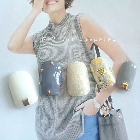 美甲如何配衣服？插图(41)