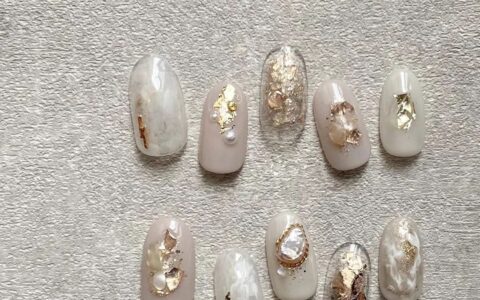 新款日系美甲款式，清透感晕染依然热门！快来学着做做吧