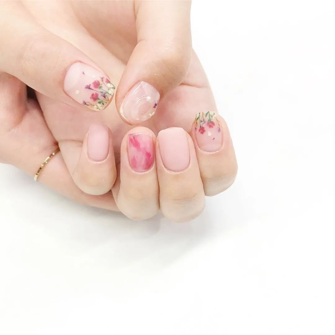 超治愈！适合秋冬的可爱磨砂甲！