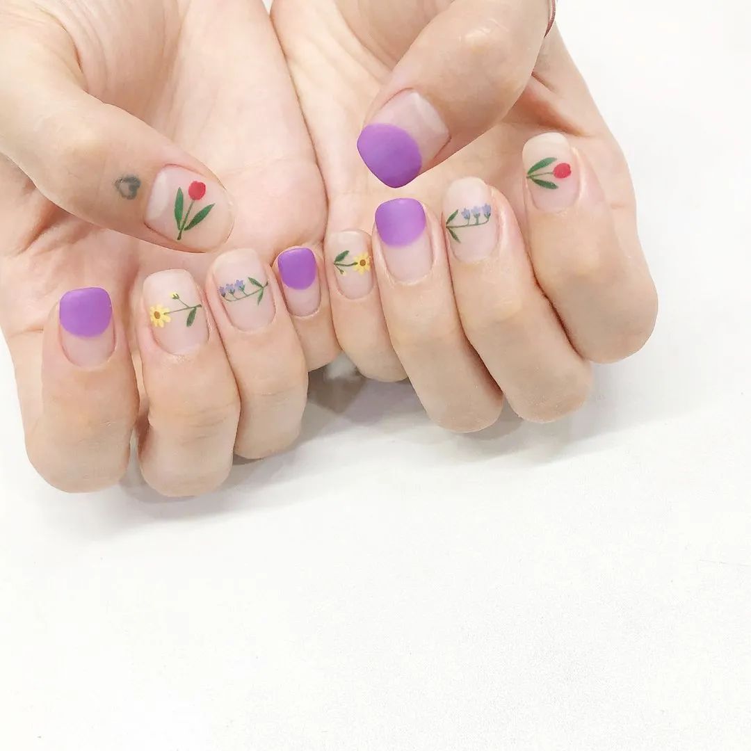 超治愈！适合秋冬的可爱磨砂甲！