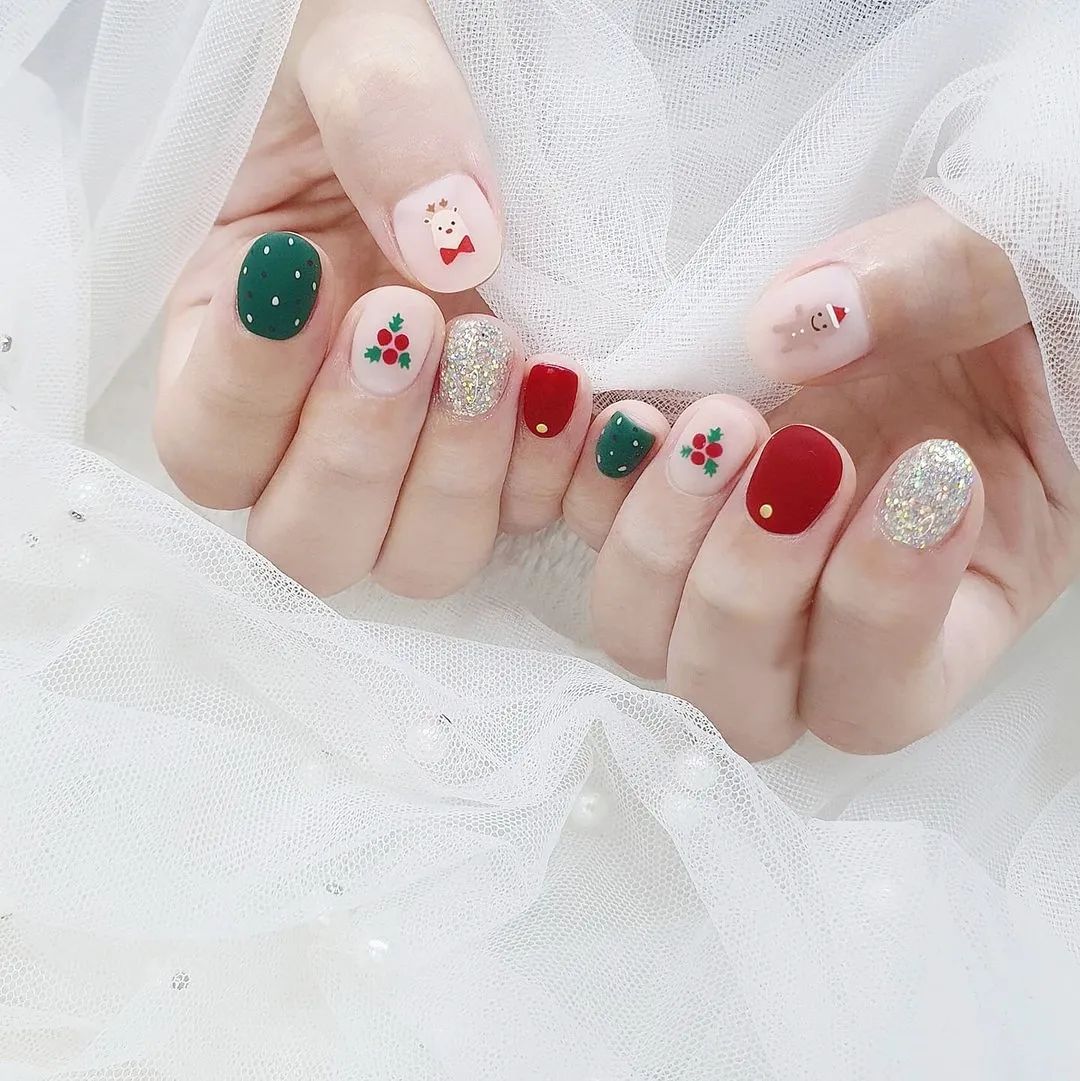 2020年圣诞美甲第一弹！100款来啦！