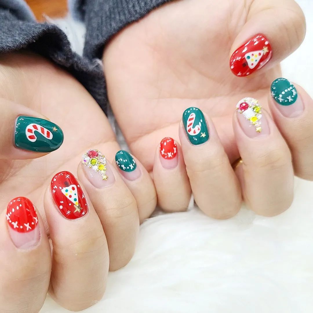 2020年圣诞美甲第一弹！100款来啦！