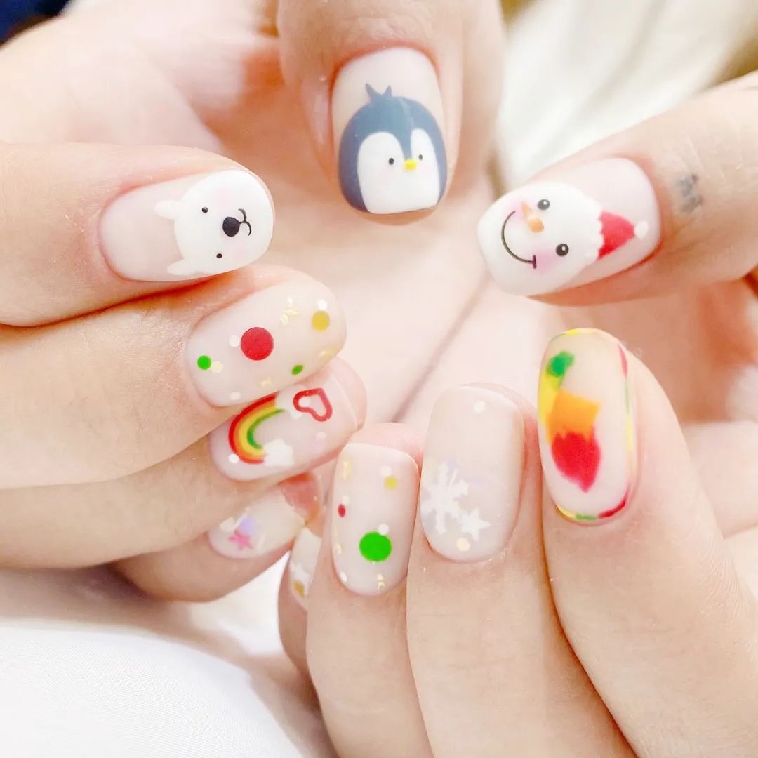 2020年圣诞美甲第一弹！100款来啦！