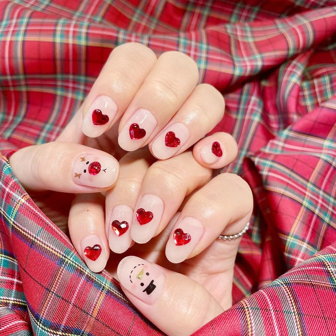 你们喜欢的2020年圣诞主题美甲，最适合圣诞节的blingbling美甲！