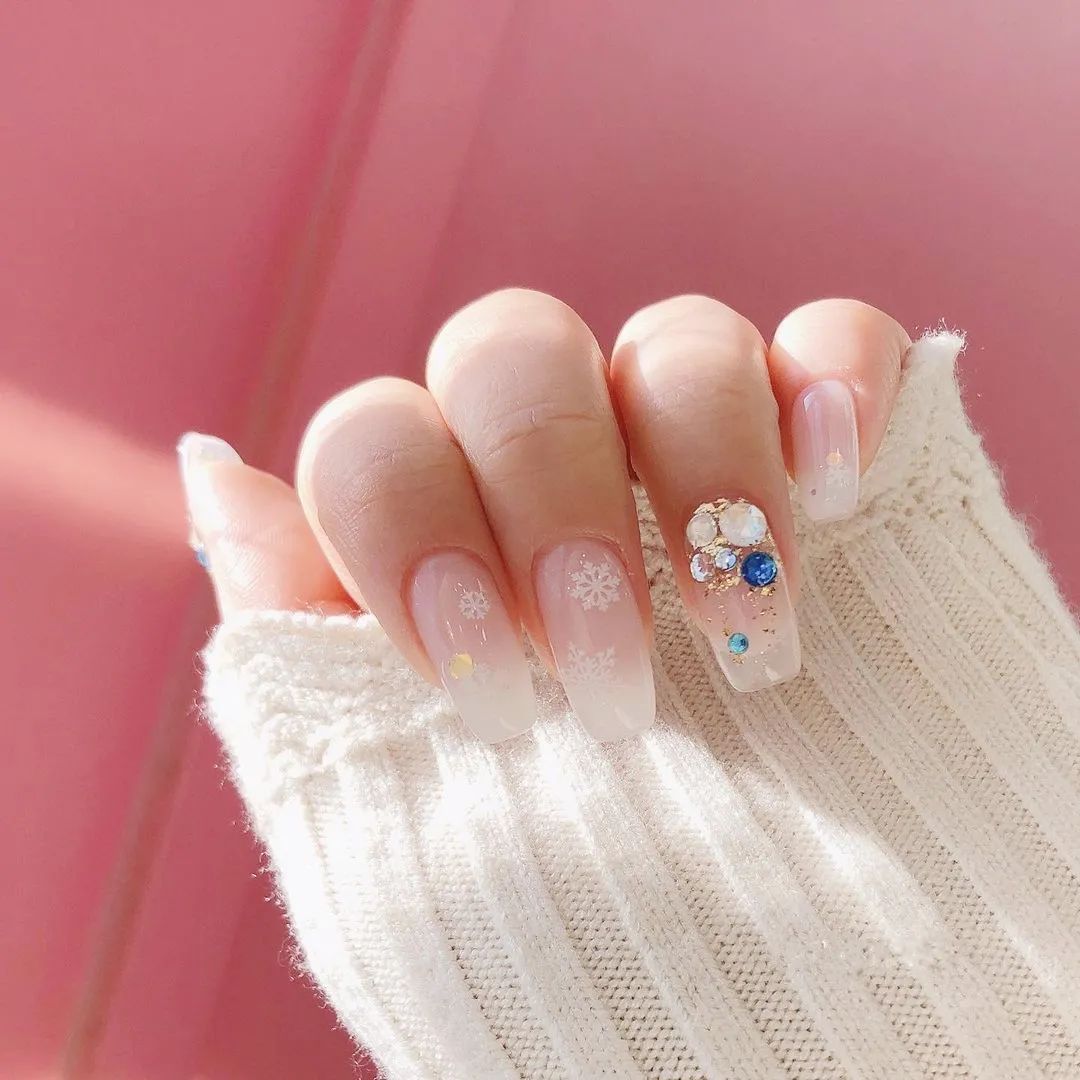 你们喜欢的2020年圣诞主题美甲，最适合圣诞节的blingbling美甲！