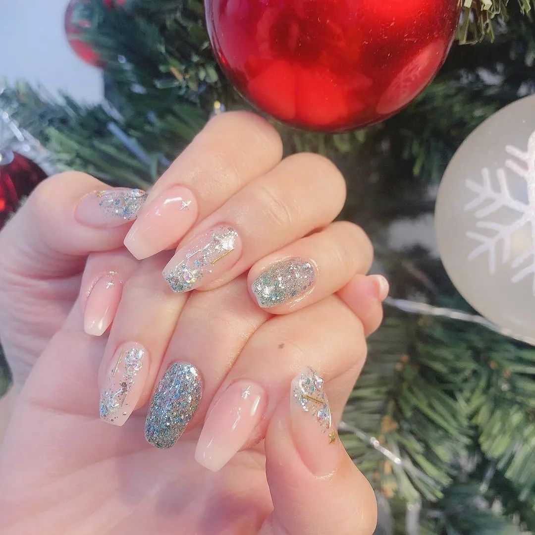 你们喜欢的2020年圣诞主题美甲，最适合圣诞节的blingbling美甲！