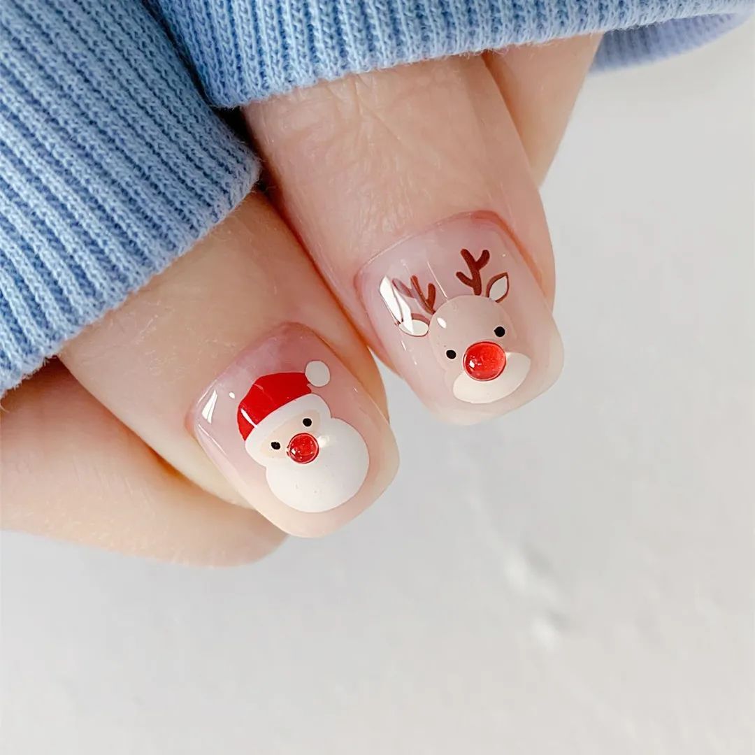 2020年圣诞美甲第一弹！100款来啦！