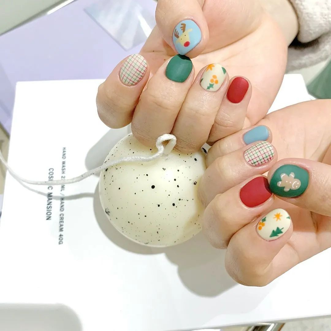 2020年圣诞美甲第一弹！100款来啦！