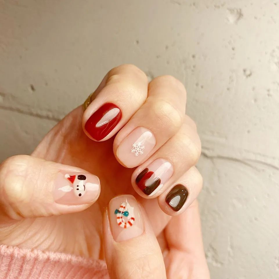 2020年圣诞美甲第一弹！100款来啦！