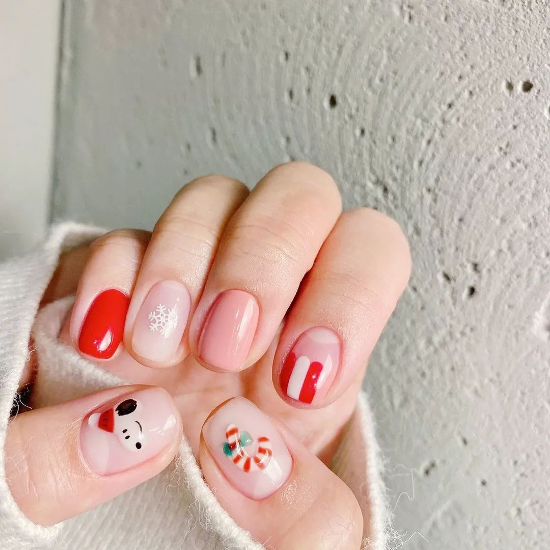 2020年圣诞美甲第一弹！100款来啦！