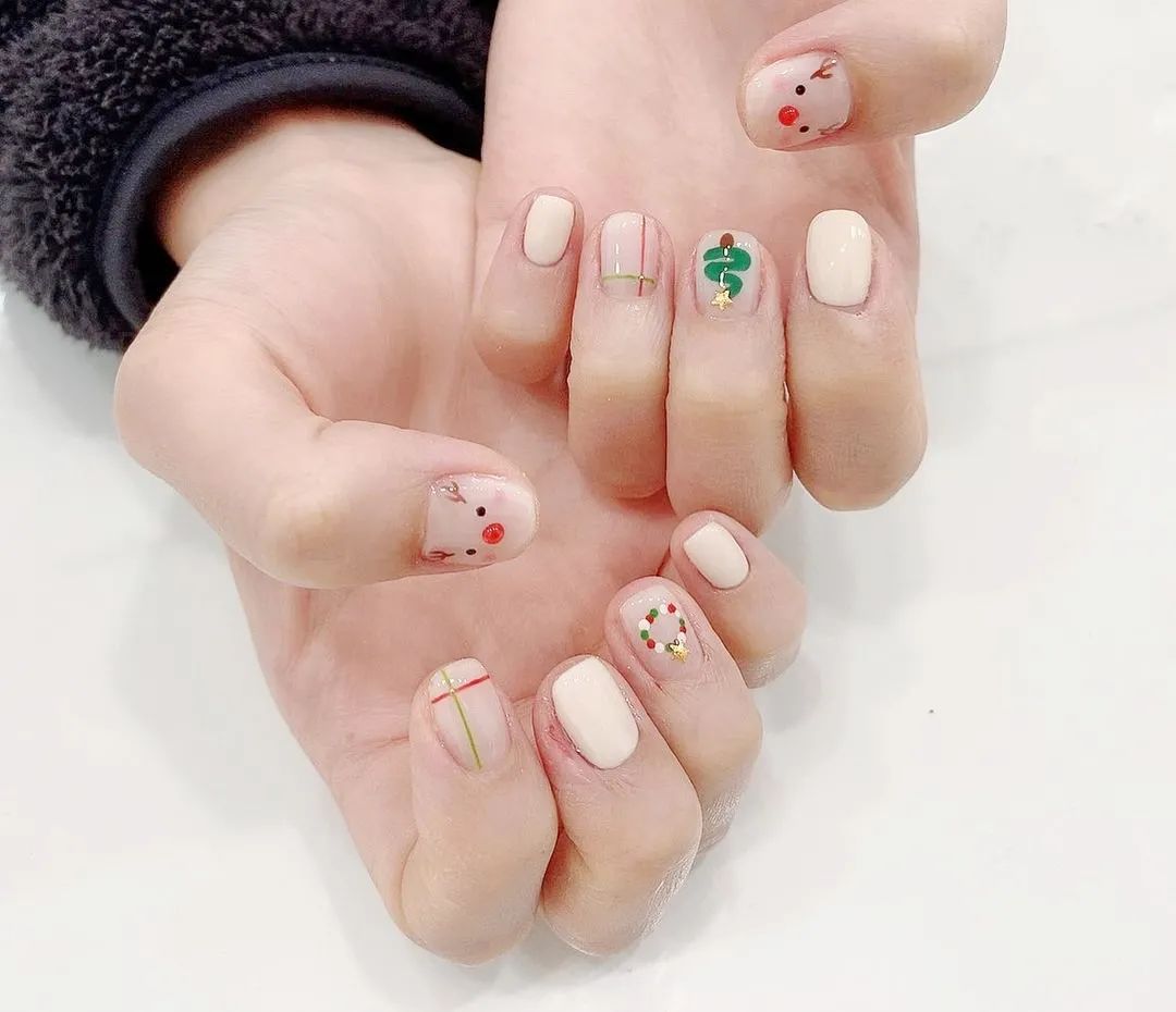 2020年圣诞美甲第一弹！100款来啦！
