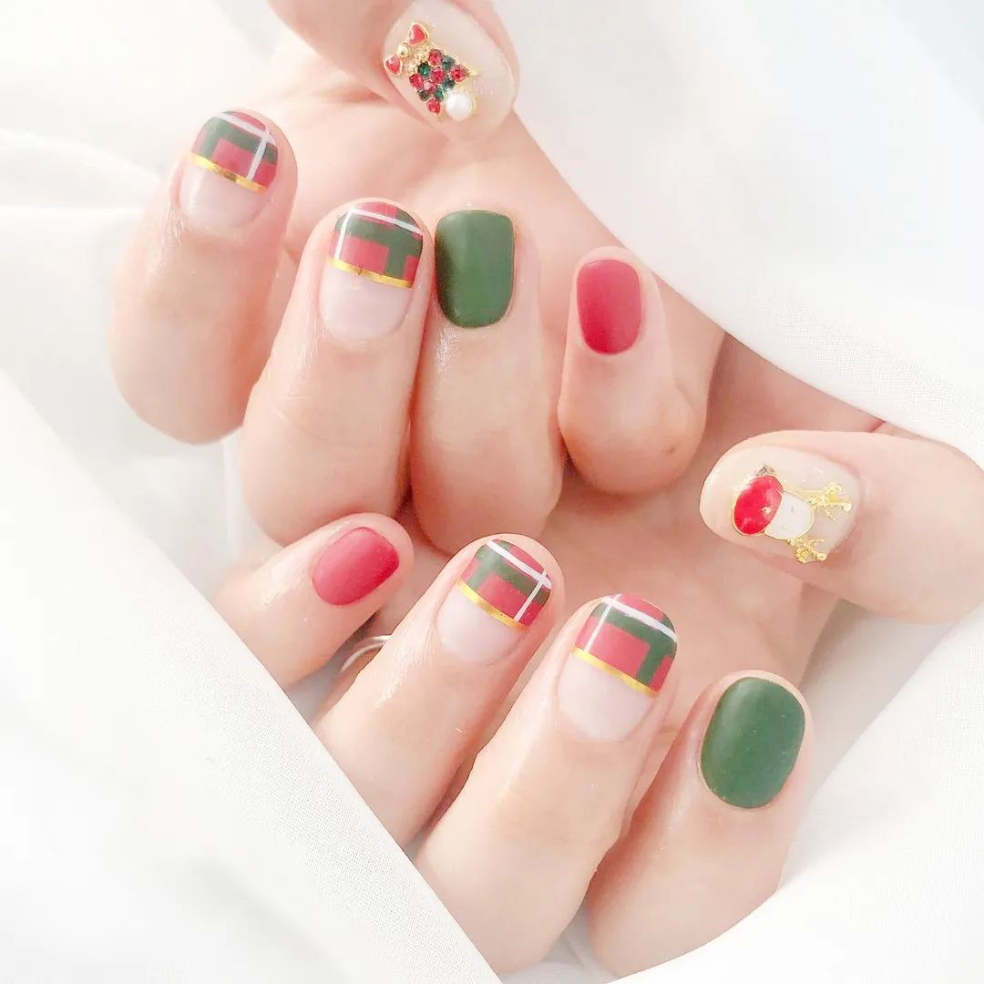 2020年圣诞美甲第一弹！100款来啦！
