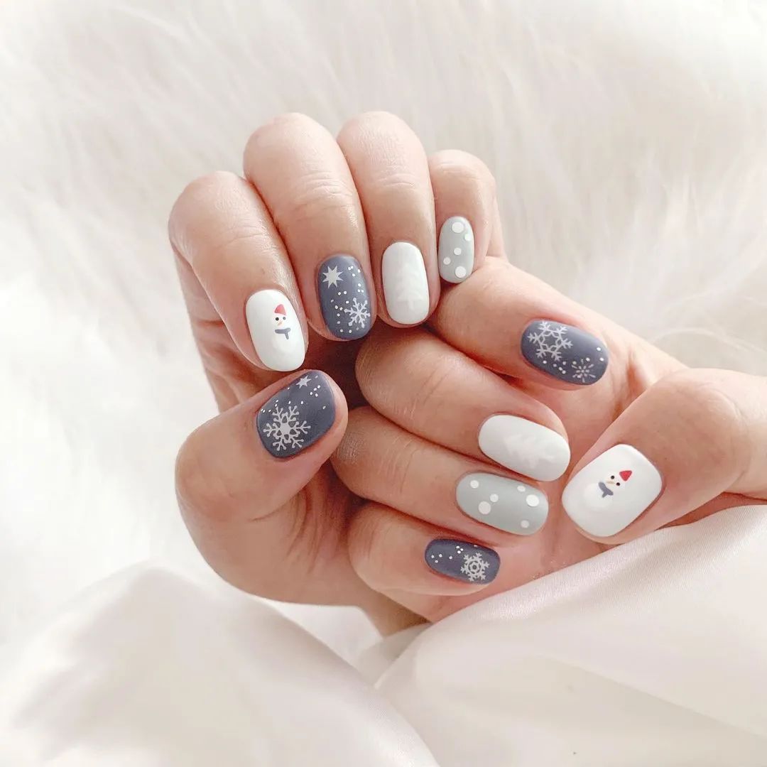 2020年圣诞美甲第一弹！100款来啦！