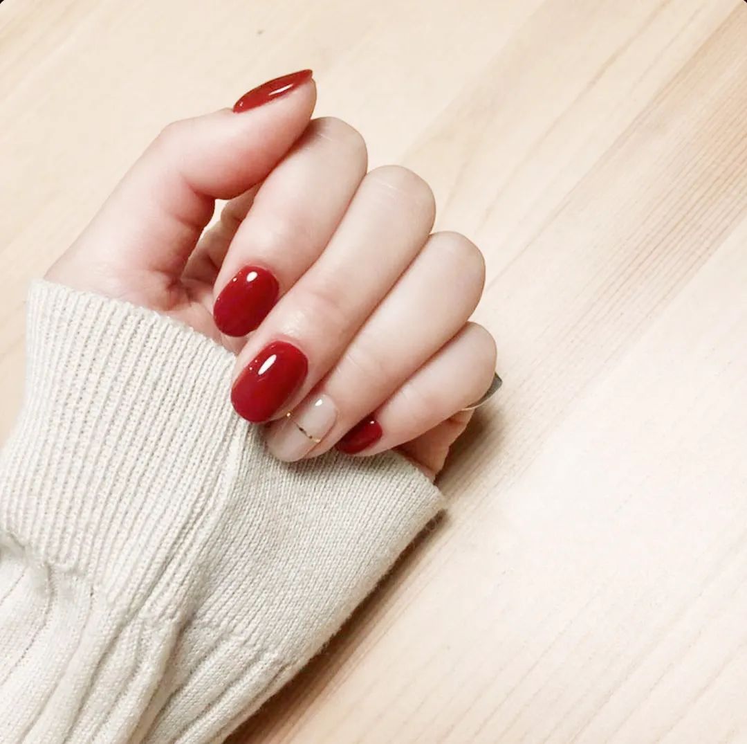 适合过年的80款红色系美甲！旺运又喜庆！