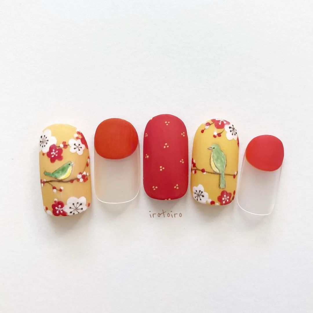 适合过年的80款红色系美甲！旺运又喜庆！