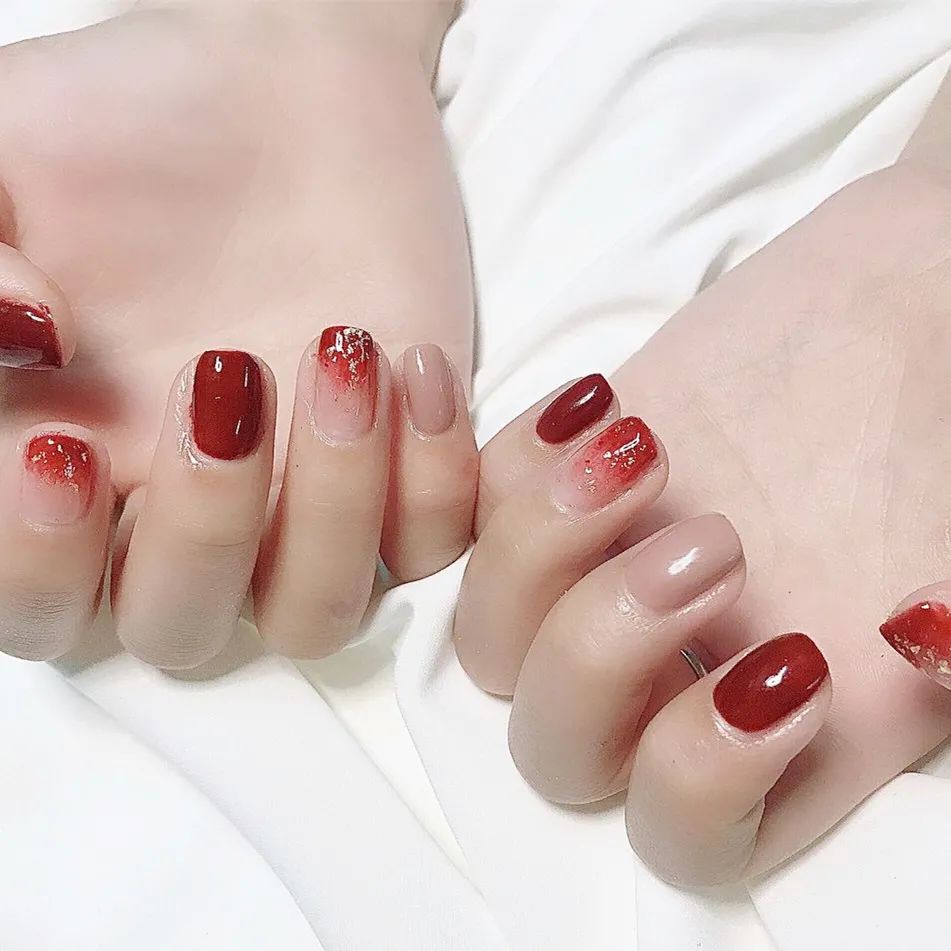 适合过年的80款红色系美甲！旺运又喜庆！