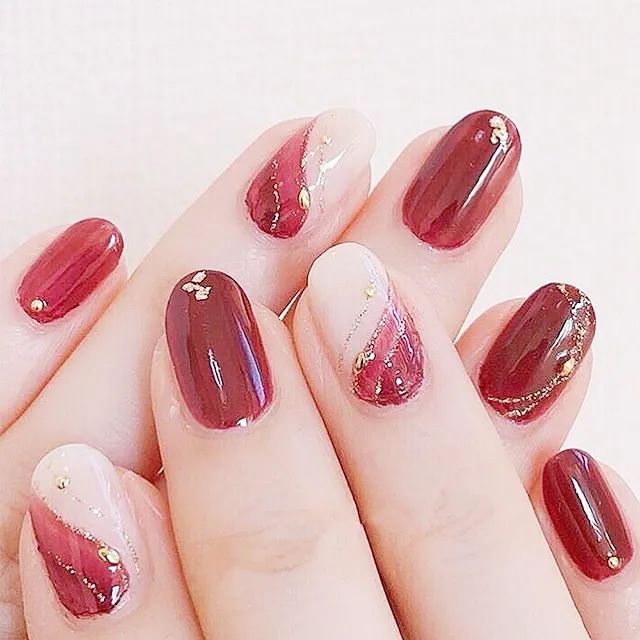 适合过年的80款红色系美甲！旺运又喜庆！