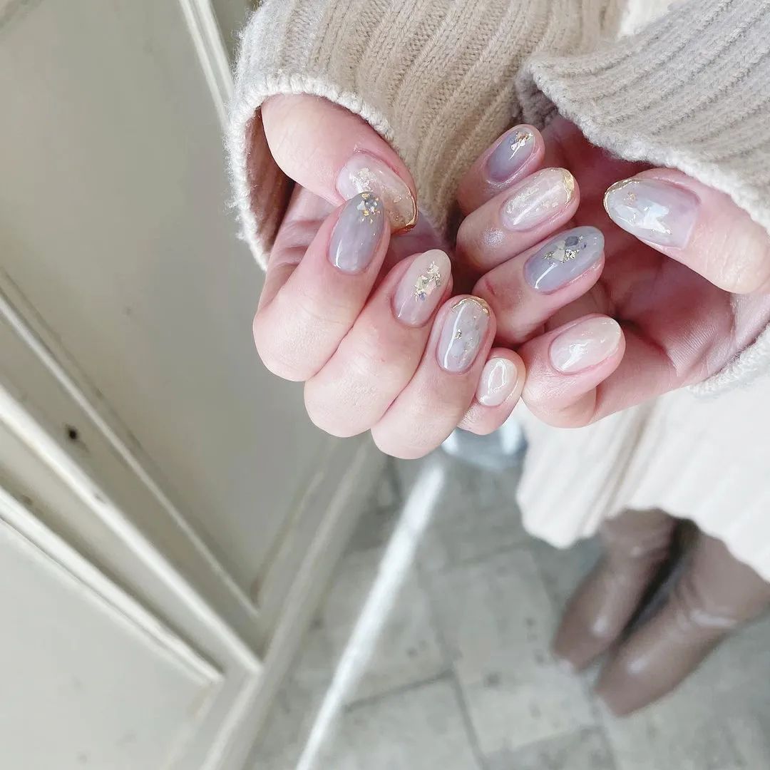 2021冬季流行“氛围感美甲”，太高级！