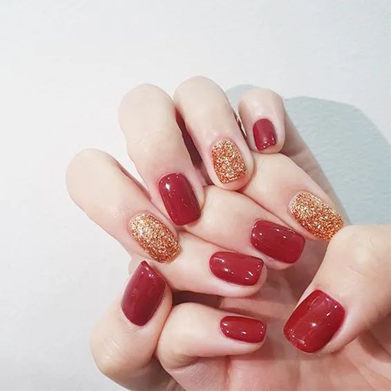 适合过年的80款红色系美甲！旺运又喜庆！