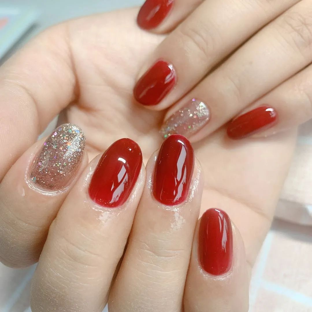 适合过年的80款红色系美甲！旺运又喜庆！