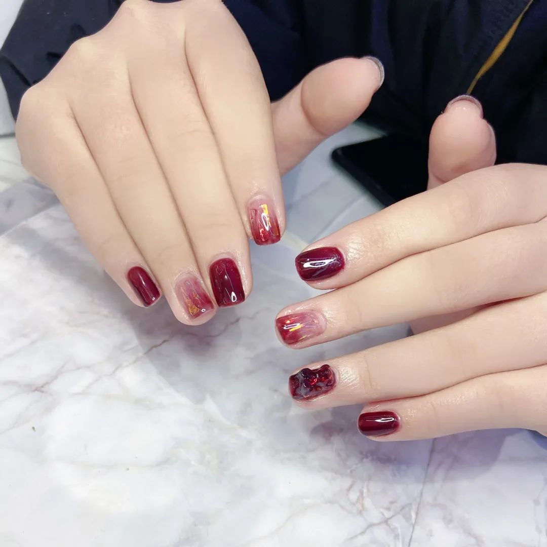 适合过年的80款红色系美甲！旺运又喜庆！