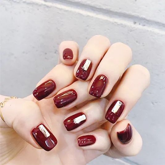 适合过年的80款红色系美甲！旺运又喜庆！