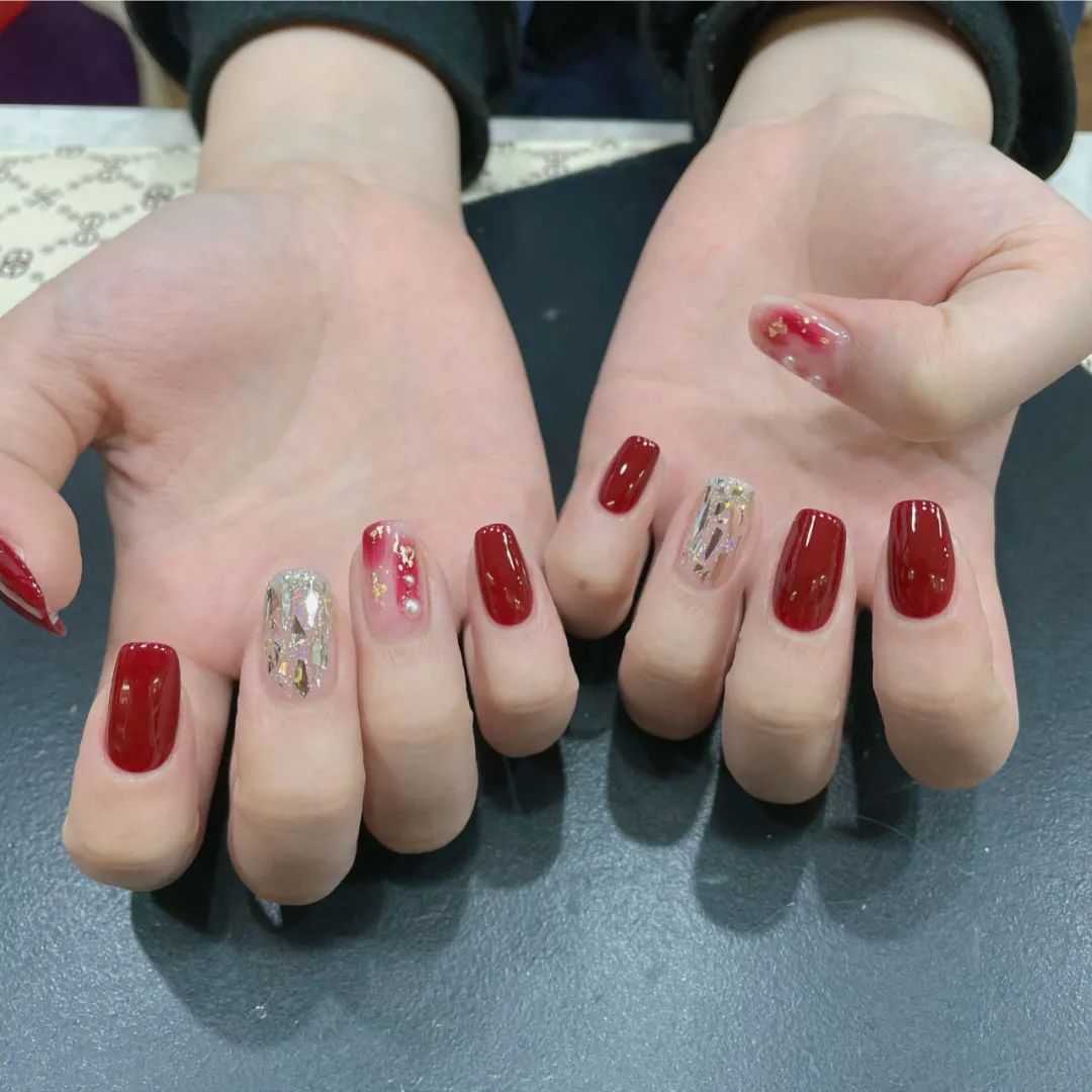 适合过年的80款红色系美甲！旺运又喜庆！