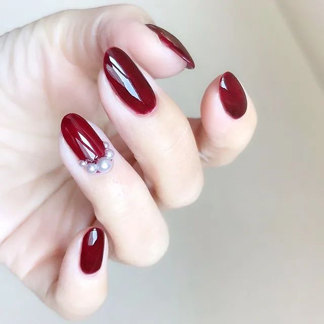 适合过年的80款红色系美甲！旺运又喜庆！