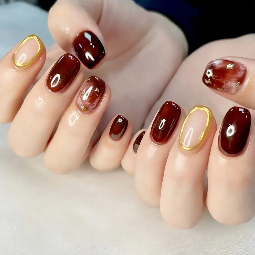 适合过年的80款红色系美甲！旺运又喜庆！