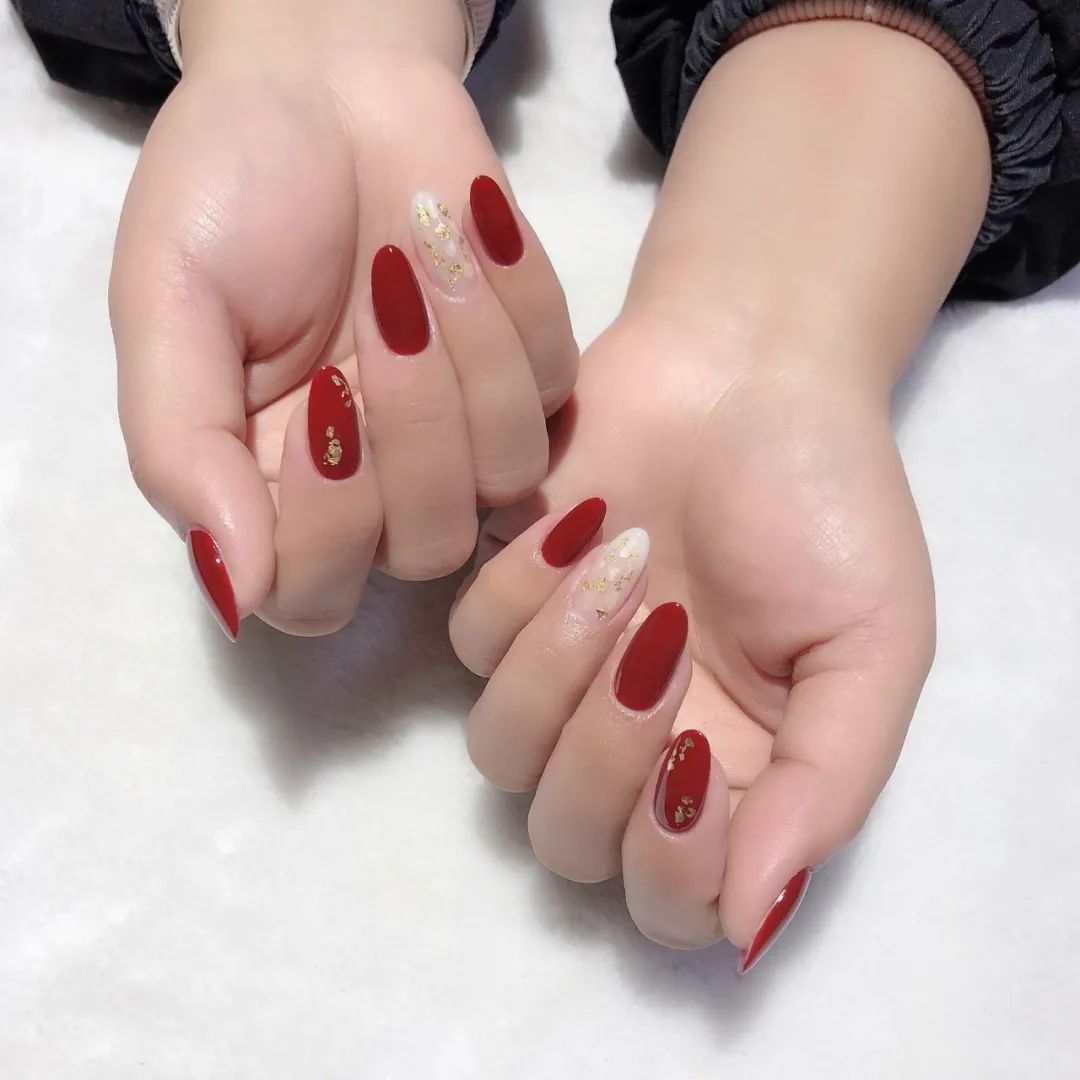 适合过年的80款红色系美甲！旺运又喜庆！