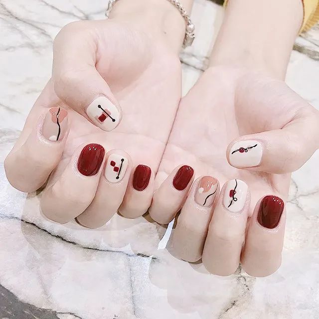 适合过年的80款红色系美甲！旺运又喜庆！
