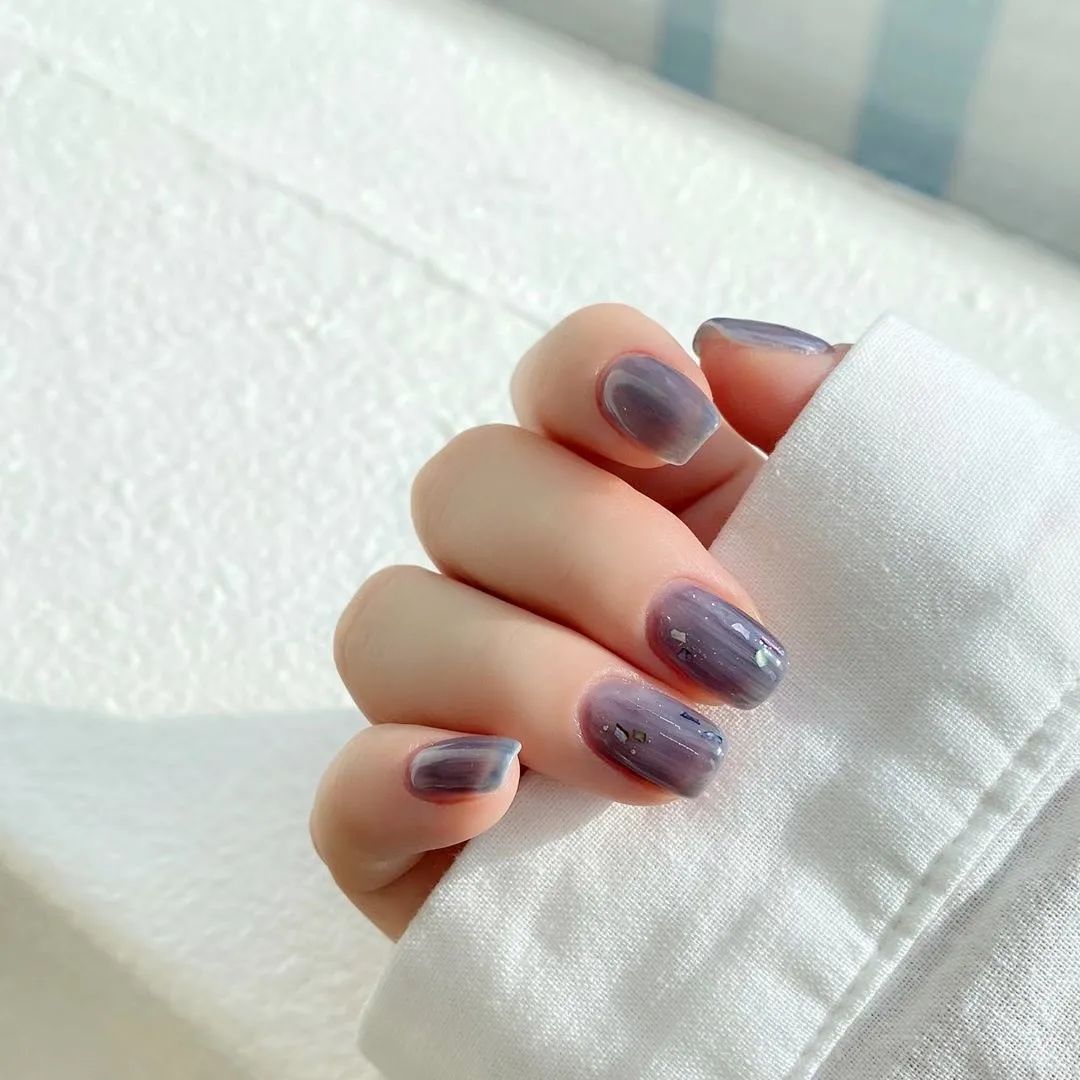 2021冬季流行“氛围感美甲”，太高级！